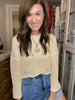 Drift Away Crochet Top in Natural