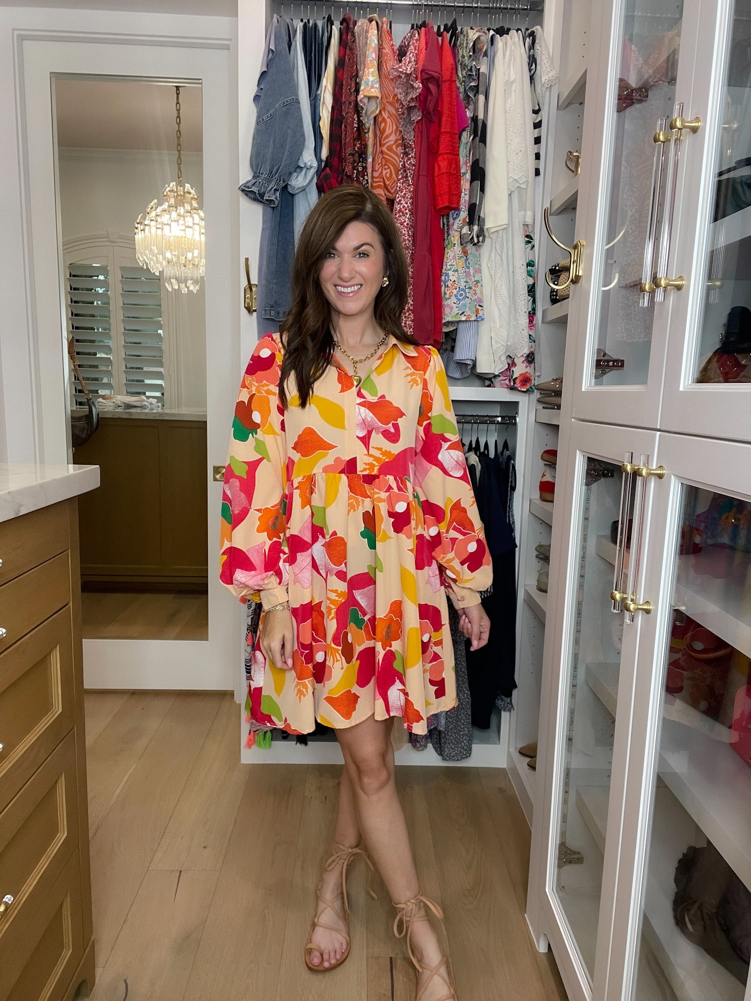 Color Crush Floral Dress