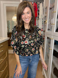 *BELLES & DOORBUSTER* Twilight Garden Top *FINAL SALE*