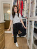 Everyday Escape Mineral Washed Pants in Black