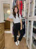 Everyday Escape Mineral Washed Pants in Black