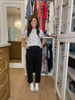 Everyday Escape Mineral Washed Pants in Black