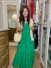 Strolling Through Seaside Dress in Kelly Green
