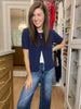 The Ivy Lane Cardigan in Navy