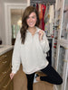 Cozy Mindset 1/4 Zip Pullover in Beige