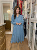 Heirloom Blues Midi Dress