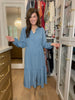 Heirloom Blues Midi Dress