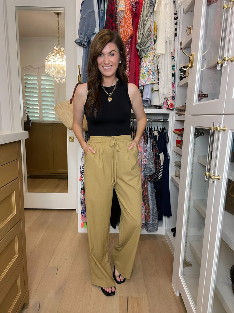 Carefree Days Linen Trousers