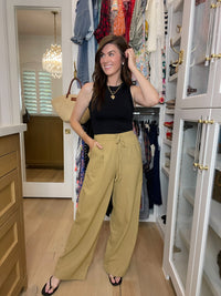 Carefree Days Linen Trousers