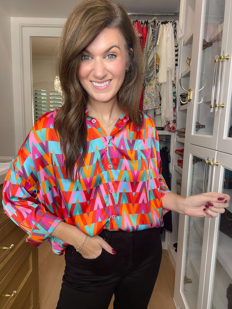 Zest for Life Button Down