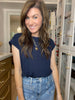 Put You First Top in Navy