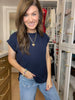 Put You First Top in Navy