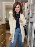 Time to Smile Cardigan in Natural