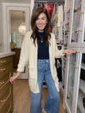 Time to Smile Cardigan in Natural