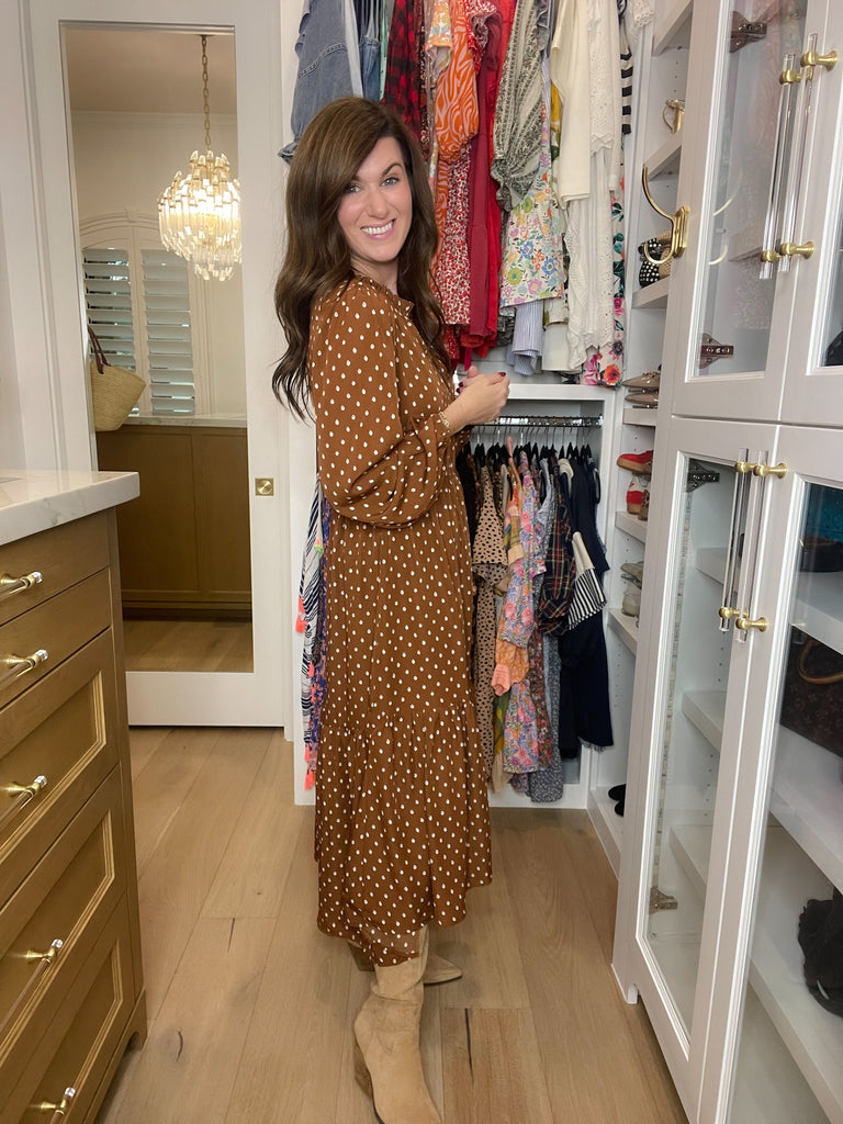 Heirloom Spice Midi Dress