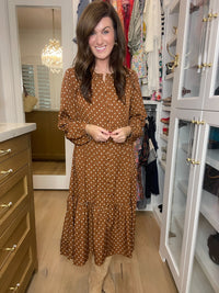 Heirloom Spice Midi Dress