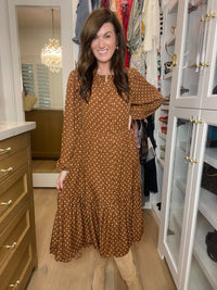 Heirloom Spice Midi Dress