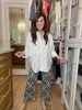 Monochrome Muse Cropped Pants
