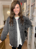 Levelland Denim Jacket in Charcoal