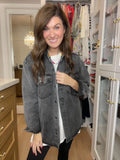 Levelland Denim Jacket in Charcoal
