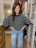 Weekender Knit Pullover in Navy