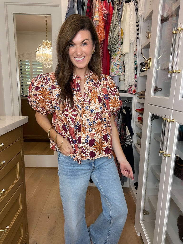 Autumn Petals Top