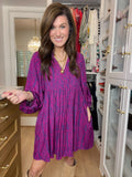 Berry Boheme Dress