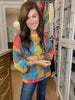 Main Character Plaid Tunic in Red/Butterscotch/Teal