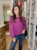 Winning Streak Ruffle Sleeve Pullover