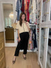 Risen Jett Tummy Control Cropped Black Jeans