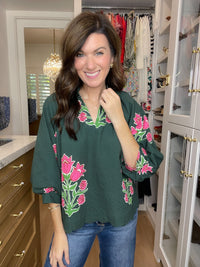 Forest Bloom Top