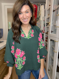 Forest Bloom Top
