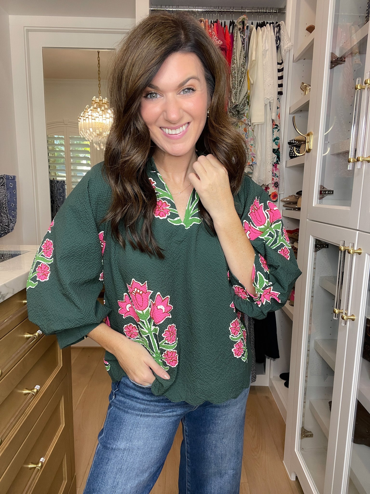 Forest Bloom Top