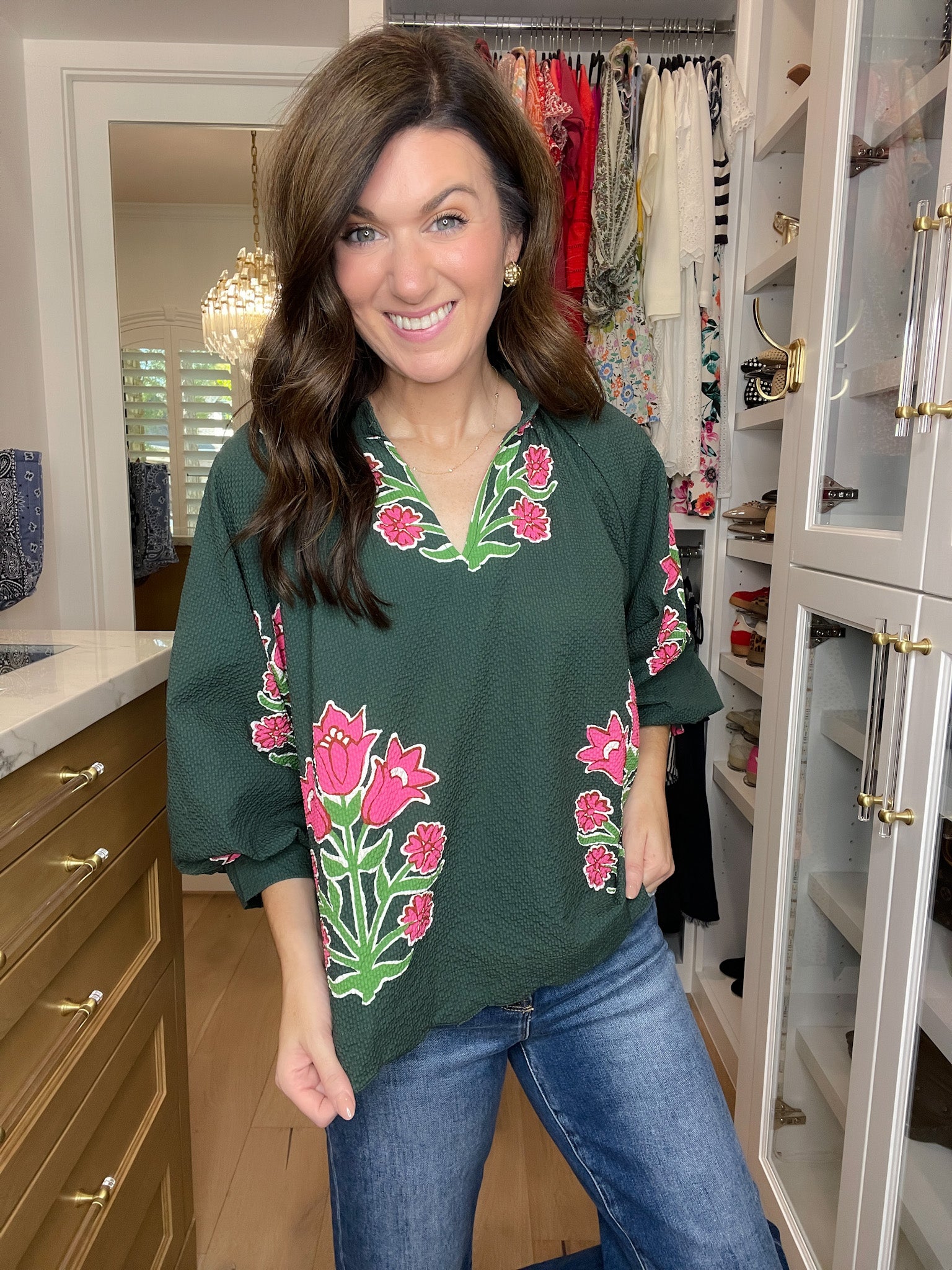 Forest Bloom Top