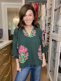 Forest Bloom Top