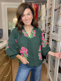 Forest Bloom Top