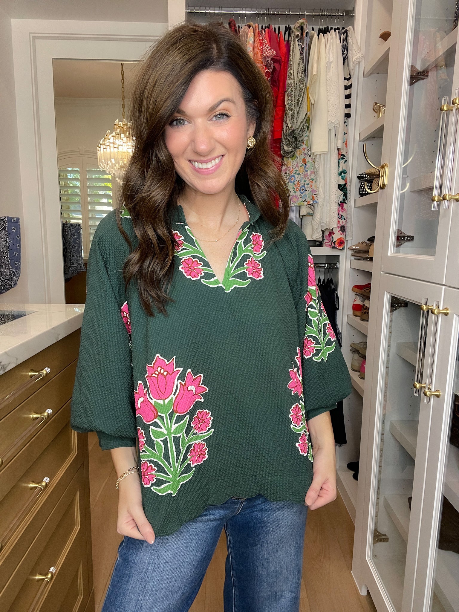 Forest Bloom Top