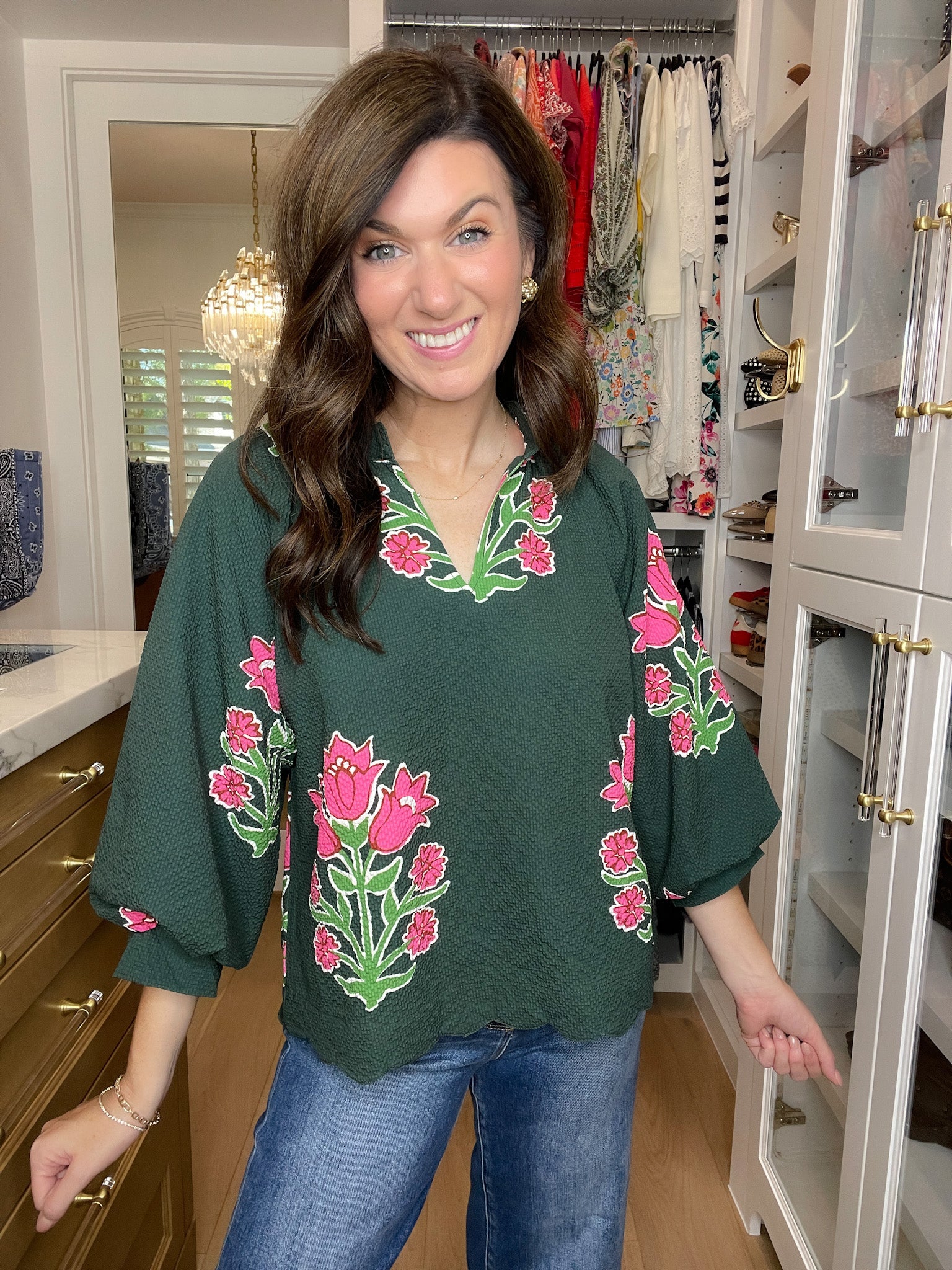 Forest Bloom Top