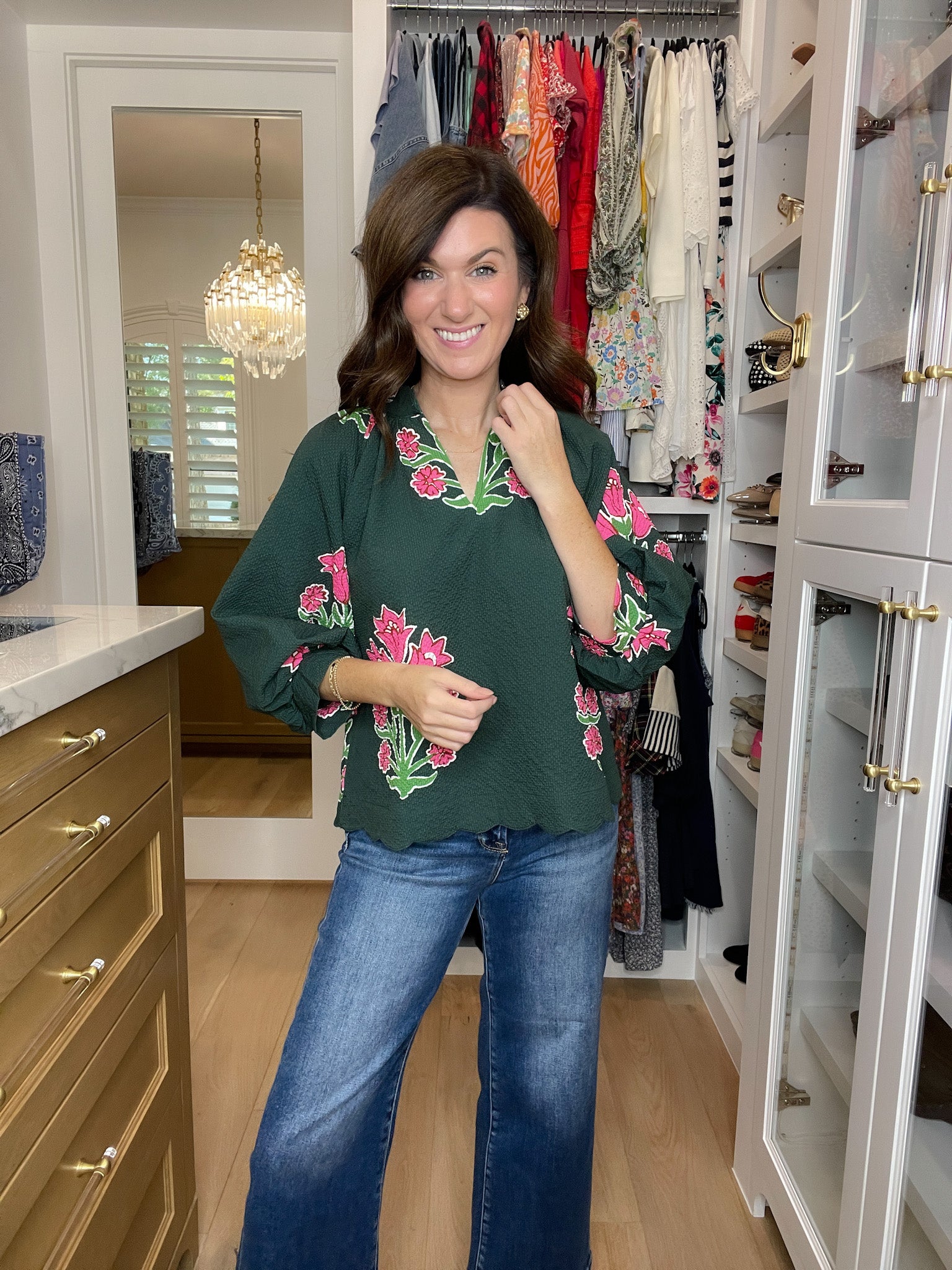 Forest Bloom Top