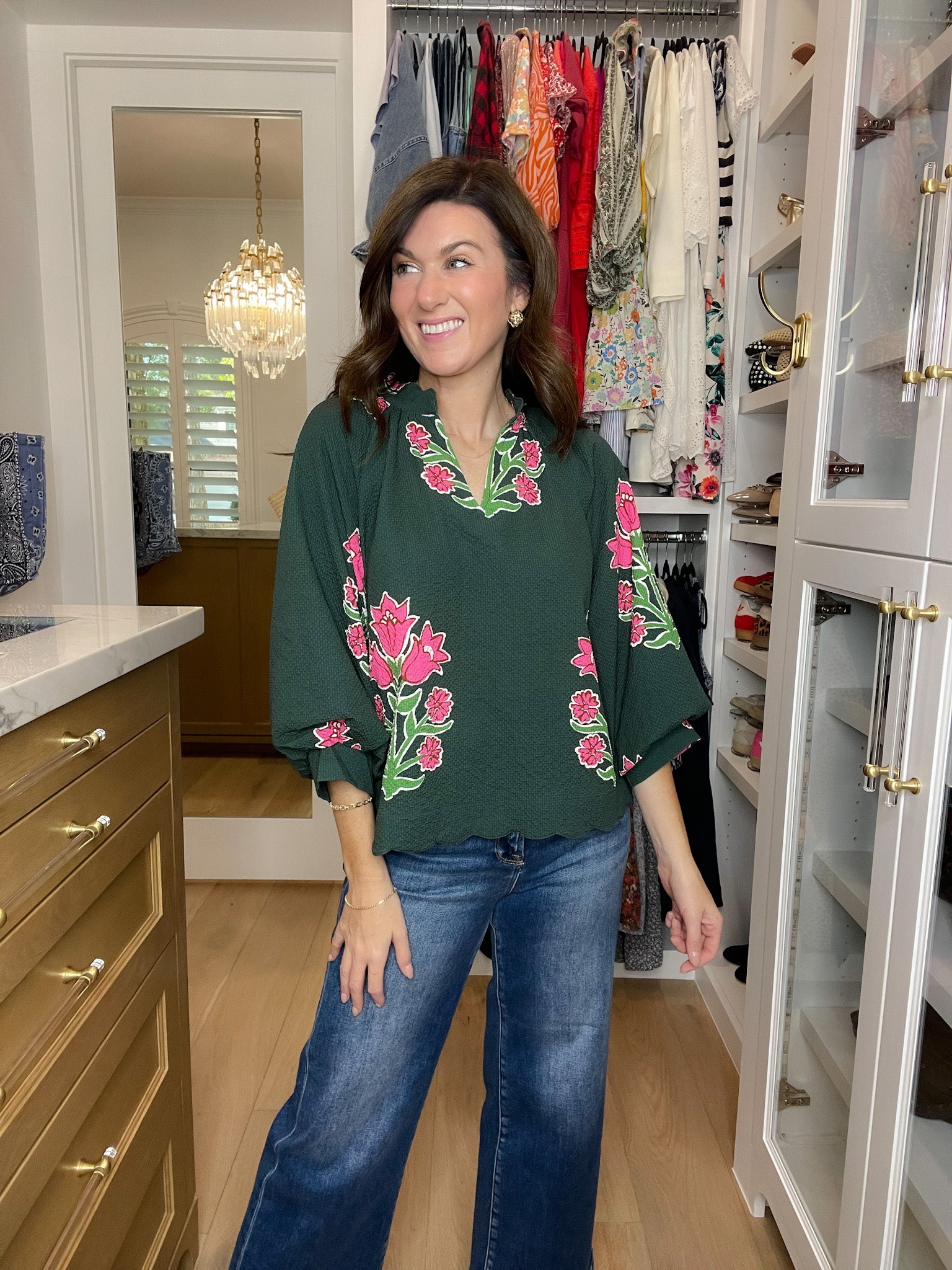 Forest Bloom Top