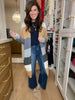 Cozy Vibes Color Block Cardigan