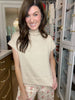 Polished Ease Top in Oatmeal