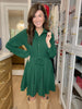 Perfect Balance Belted Dress in Hunter