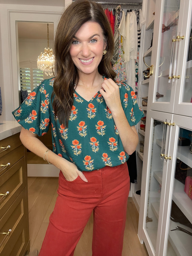 Autumn Garden Top