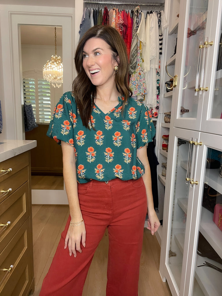 Autumn Garden Top
