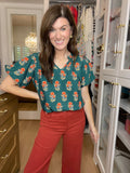 Autumn Garden Top