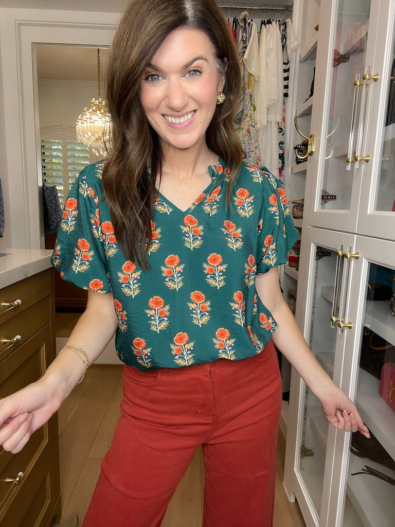 Autumn Garden Top