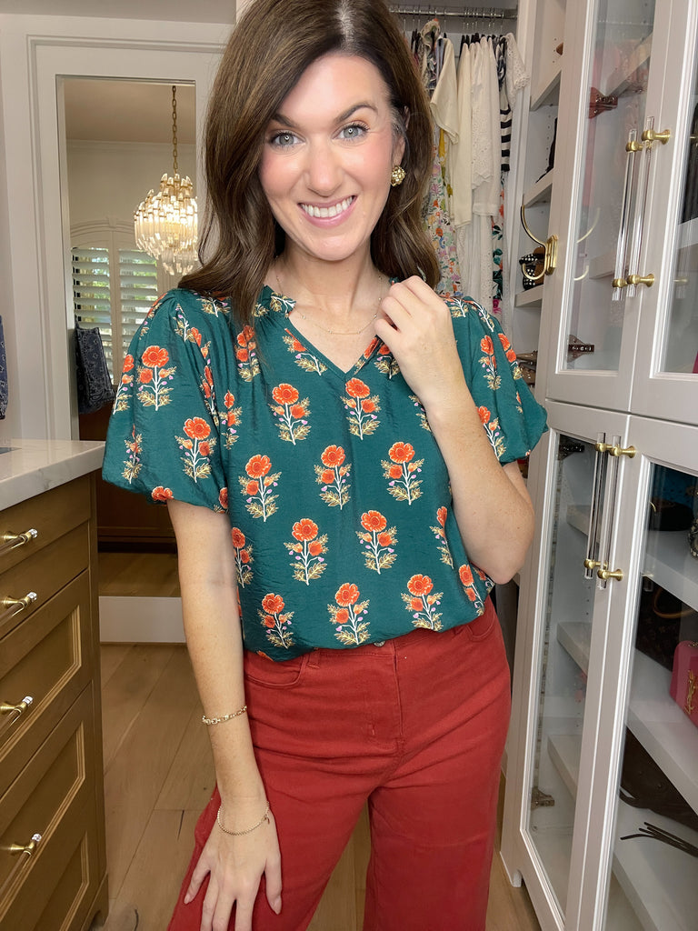 Autumn Garden Top