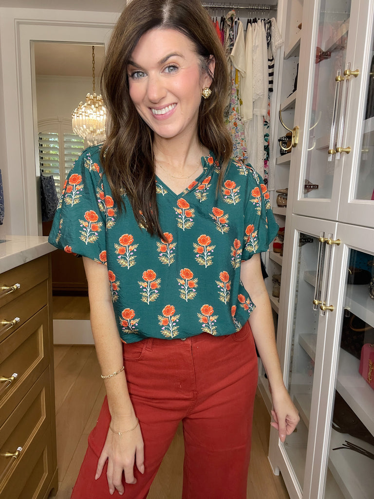 Autumn Garden Top