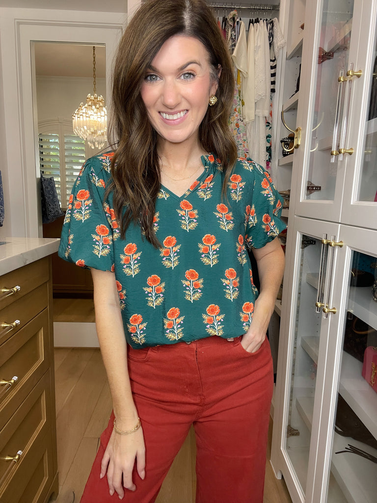 Autumn Garden Top